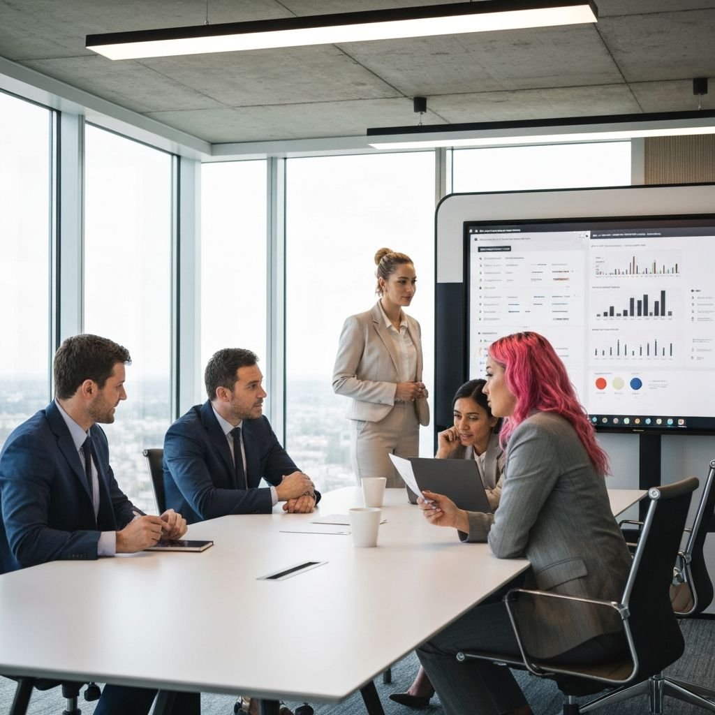 MetaGroupAds team strategy meeting